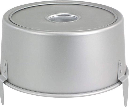Impasto Sferico per Cupcake in Alluminio Anodizzato 15x7,5 cm