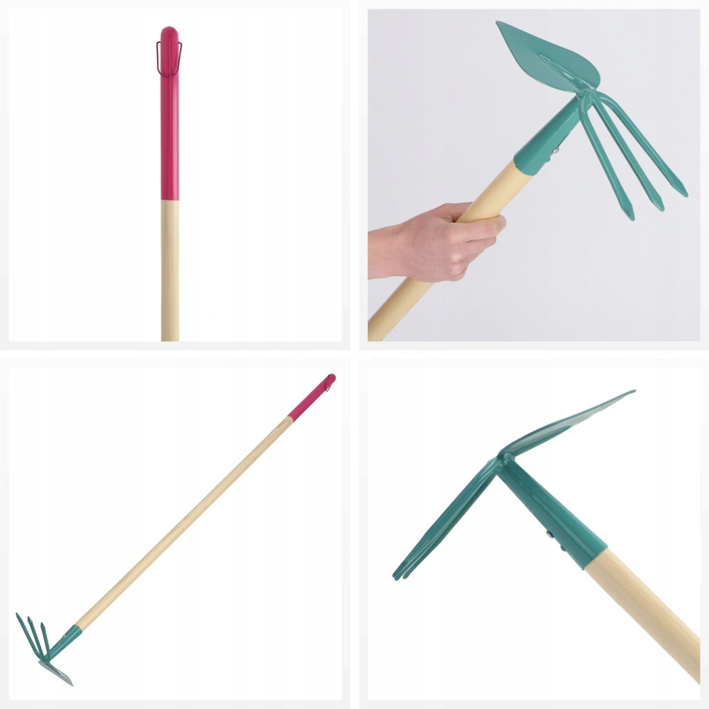 Zappa da giardino KADAX per scavare con forca 8,5 cm, da donna, 134 cm