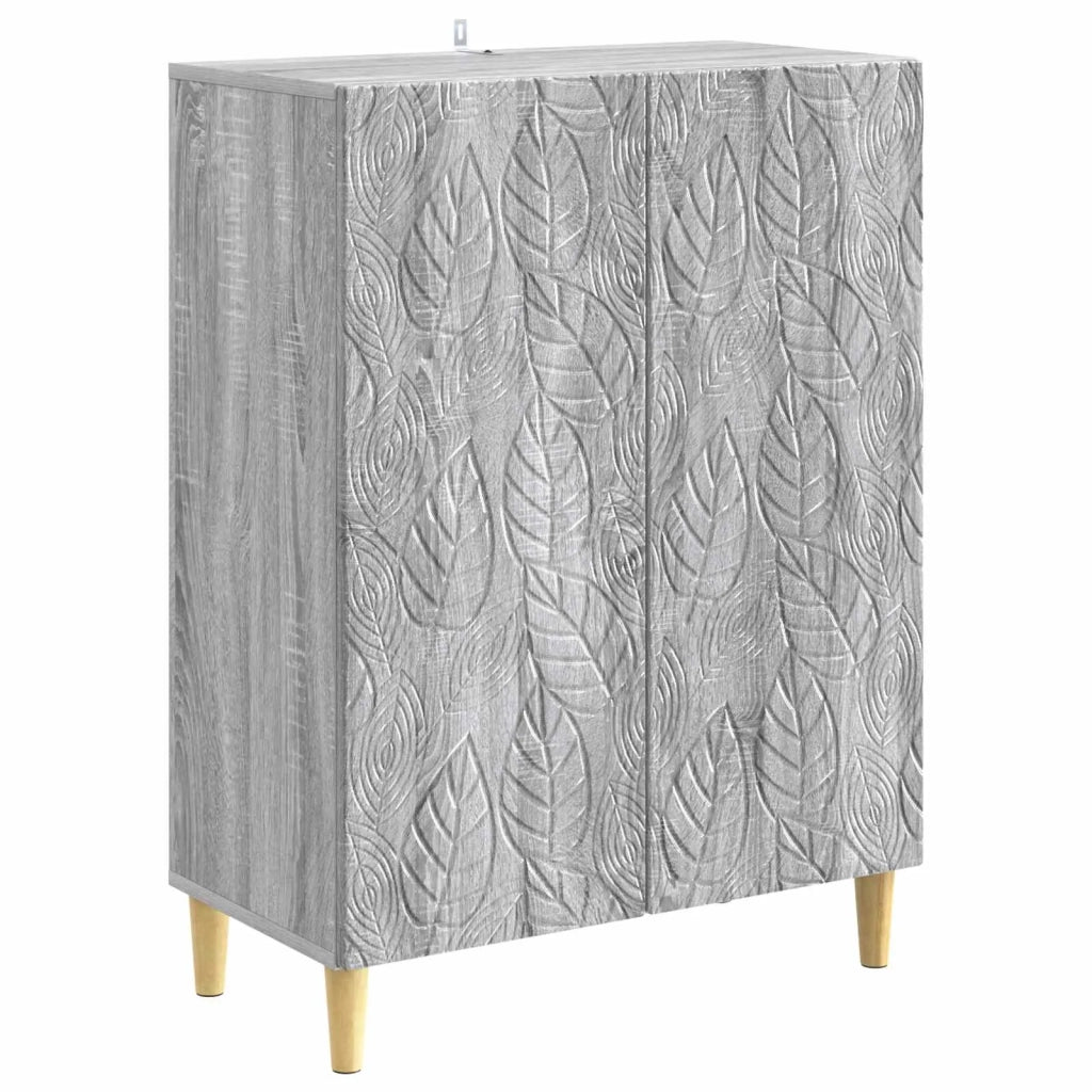 Credenza Sonoma grigio 66 x 34,5 x 90 cm Legno ingegnerizzato
