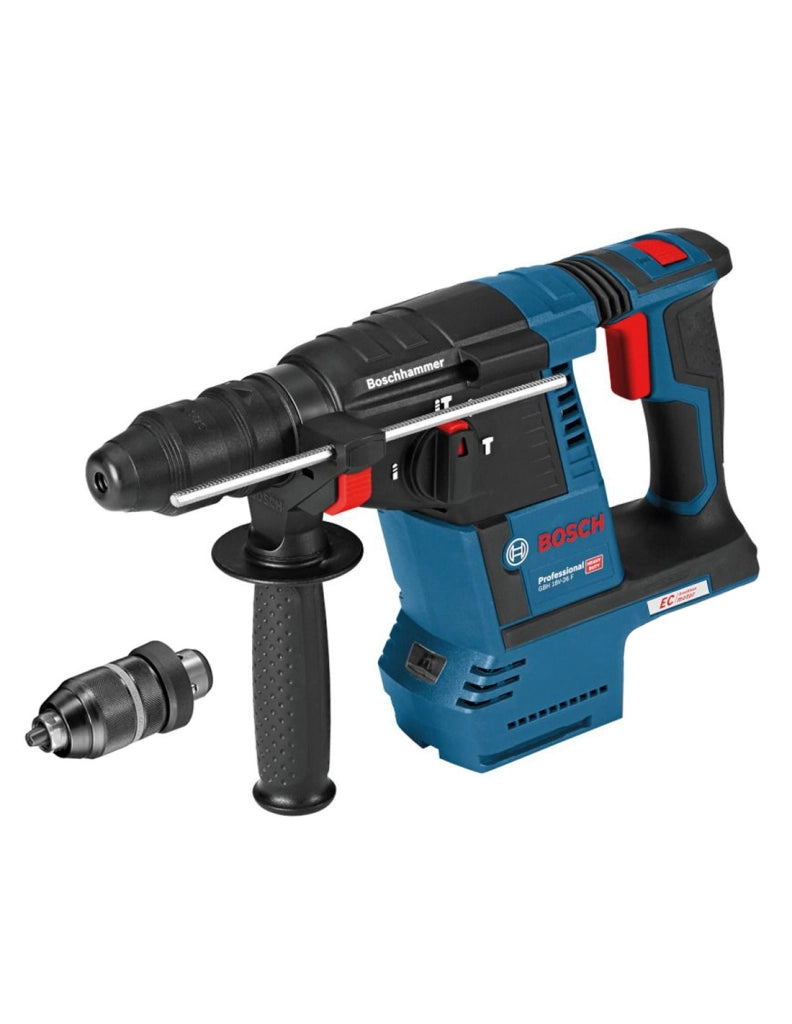 Martello Perforatore BOSCH GBH 18V-26 F (2 x 8,0 Ah ProCORE + GAL1880CV + L-Boxx 136)
