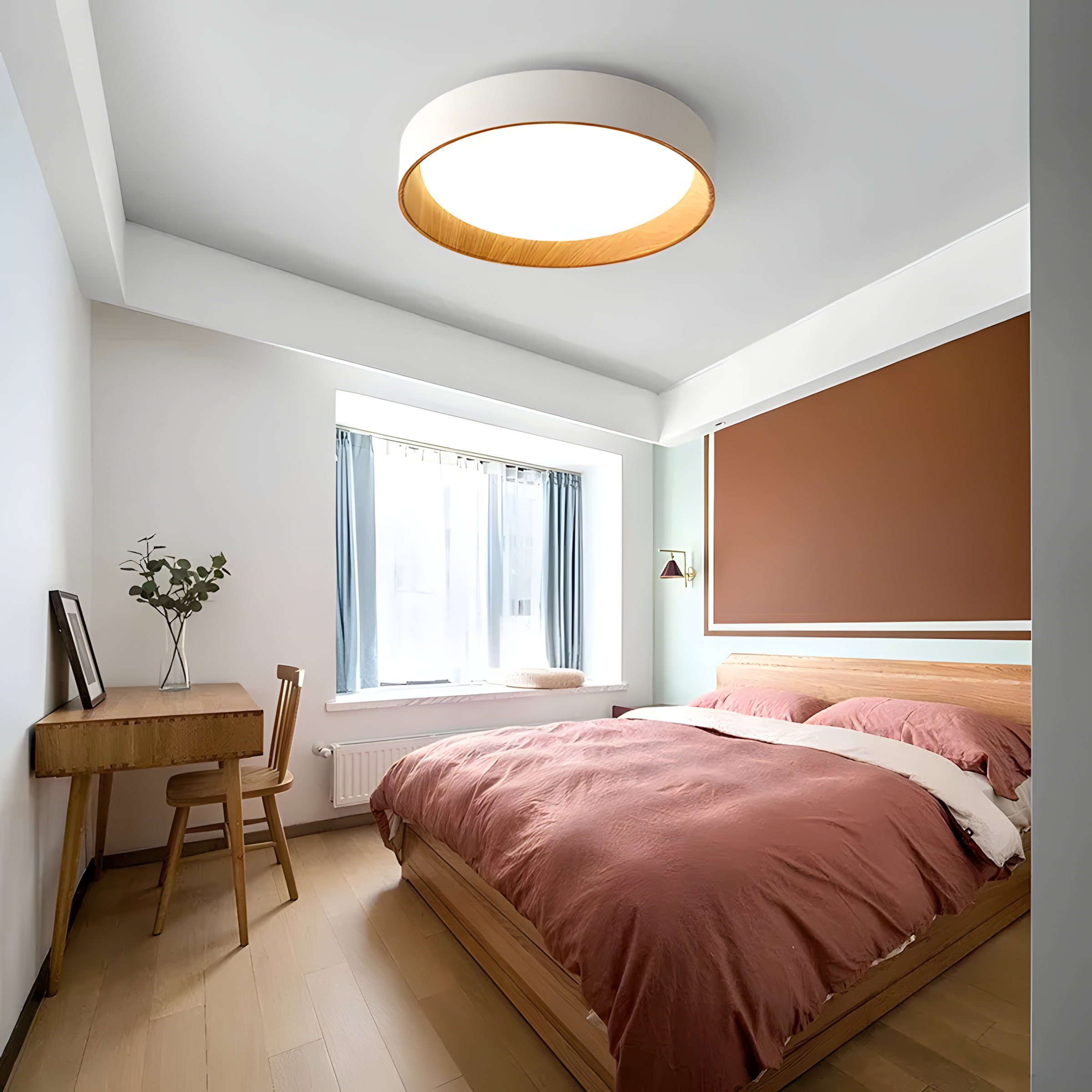 Lampada Da Soffitto G115-c 40cm Wood