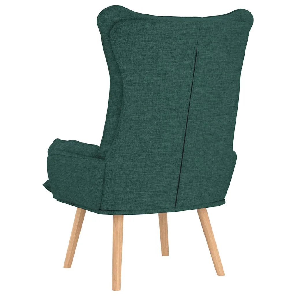 poltrona Verde Scuro 69 x 74 x 93 cm Tessuto e compensato 42001870