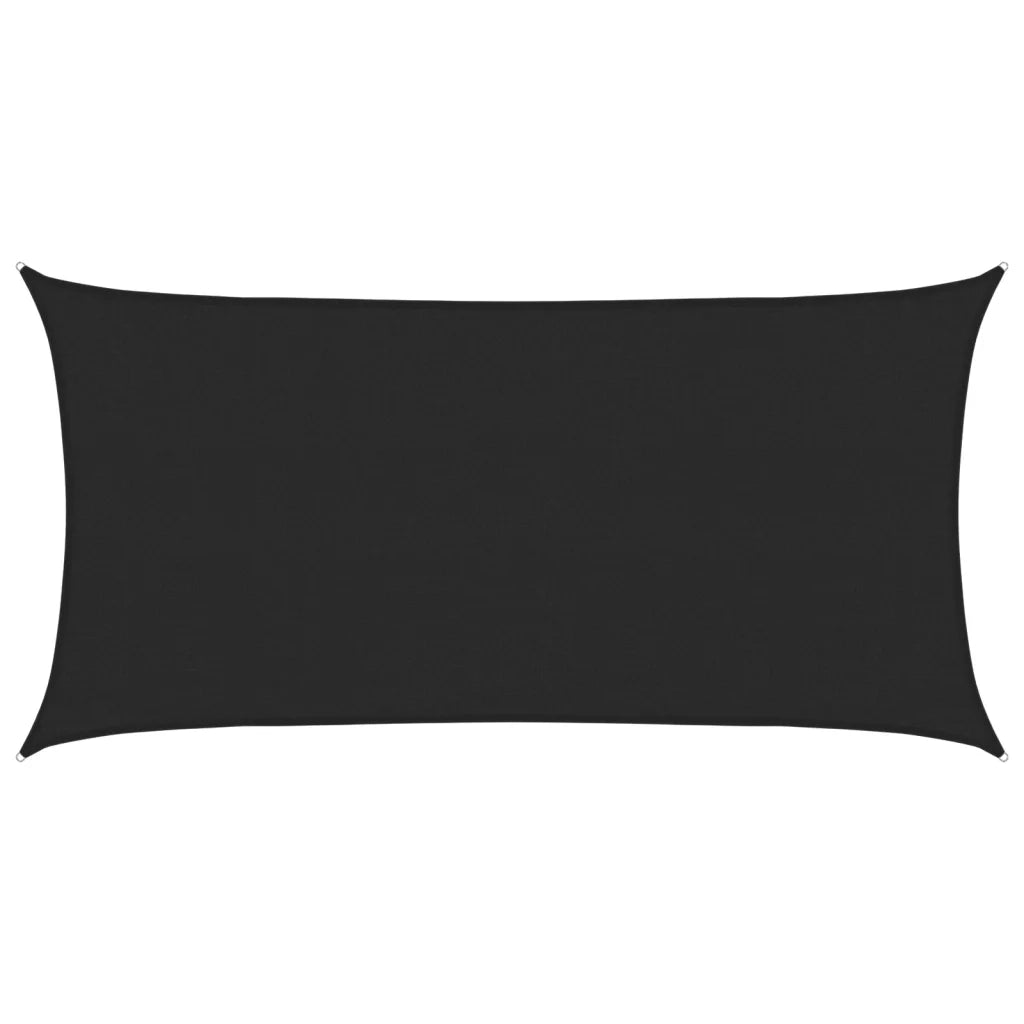 Vela Parasole 160 g/m² Nera 3x6 m in HDPE 311735