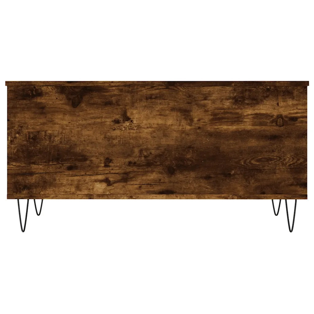 Tavolino da salotto | Tavolino da caff¨¨ | Tavolino da Soggiorno Rovere Fumo 90x44,5x45 cm Legno Multistrato