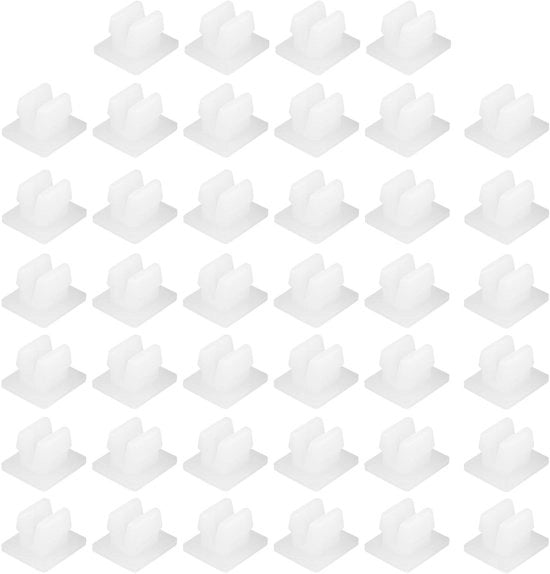 Copri Anteriore a Clip per 40 Pezzi - Compatibile con Lexus - Diverse Modelli - Bianco - Alta Qualità - Clip di Montaggio