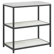 Pensile da cucina | Stoccaggio in cucina HATTEM Bianco 90 x 50 x 92 cm Acciaio