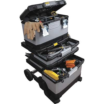 MOBILE PORTAUTENSILI 4 IN 1 SU RUOTE STANLEY  CM 56X38 H.CM 89 195622