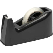 Trade Shop - Distributore Nastro Adesivo Rullo Con Taglierina Tape Dispenser Casa Ufficio -