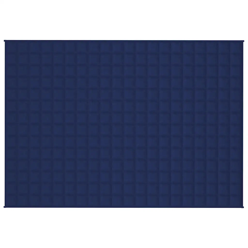 Coperta Ponderata Blu 138x200 cm 10 kg Tessuto 350737