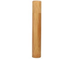 Bamboo Bricco per Te/caffè/noci - 100% Naturale - Chiusura ermetica - Ambiente friendly - per conservazione di Te/caffè/noci - contenitore in bambù