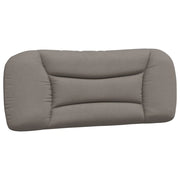 Cuscino Testiera Hvar Tortora 100 cm in Tessuto CFW1640286