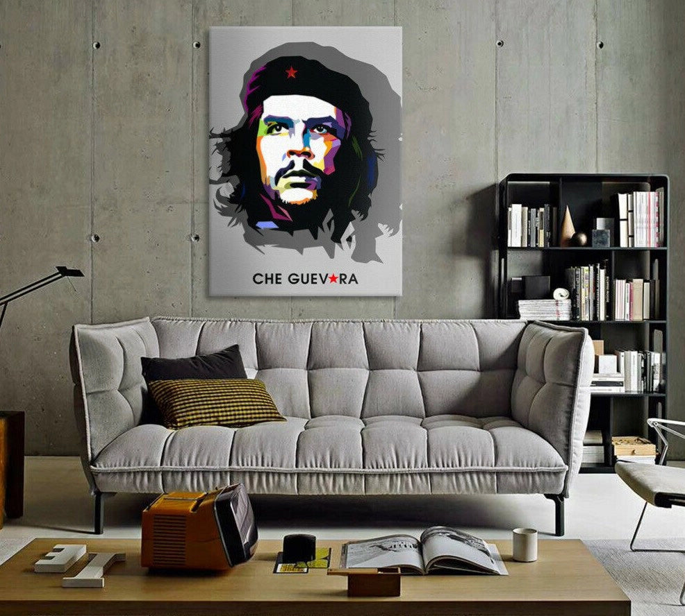 Tela arredo CHE GUEVARA pop art - stampa su tela in alta definizione Misura: 50x70 cm