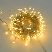 CATENA LUMINOSA DI NATALE 300 LED LUCE CALDA 8 EFFETTI DI ILLUMINAZIONE - IDEALE PER INTERNI ED ESTERNI IP44