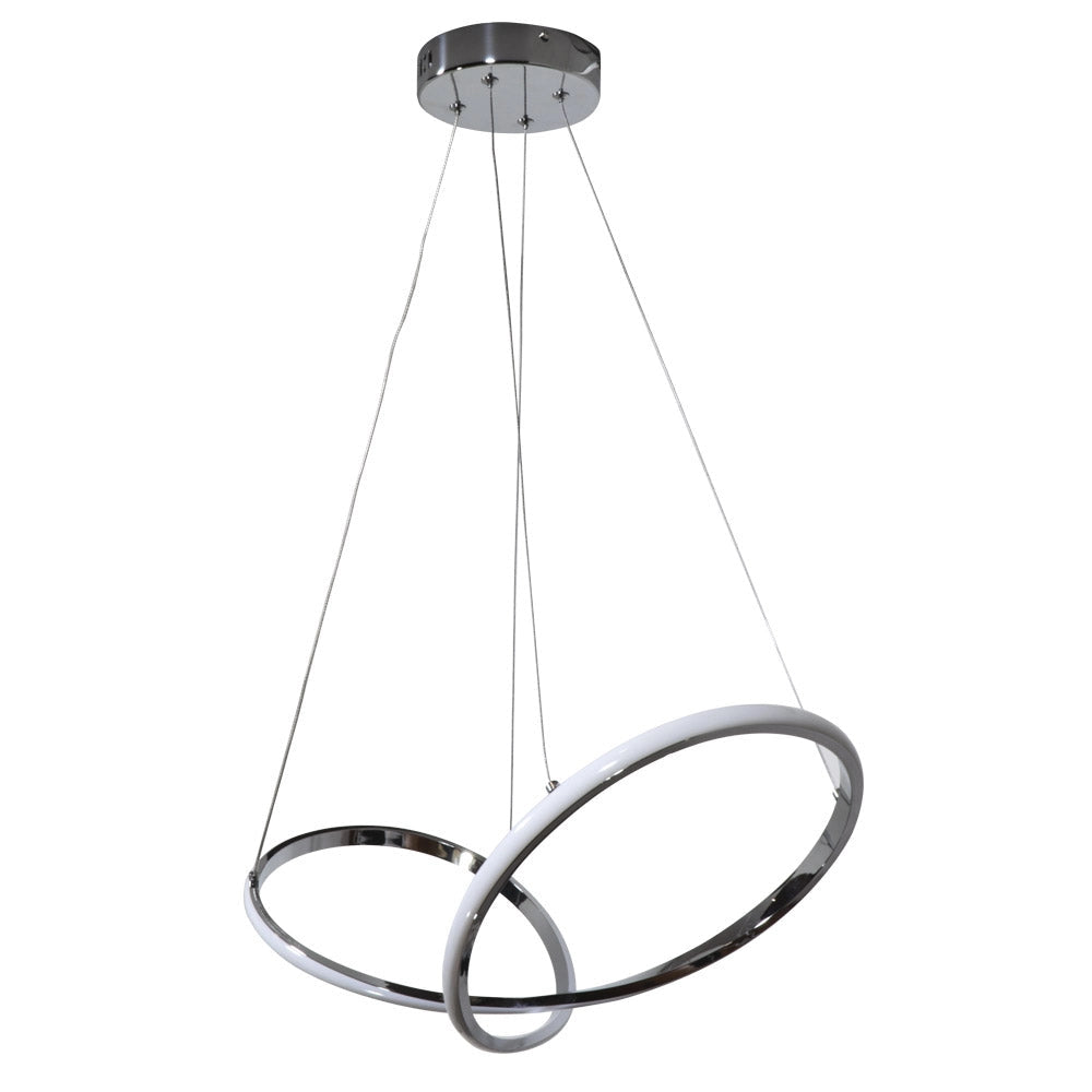 Sospensione Led 45W 4000lm 4500K Cromo E-Energy Infinity
