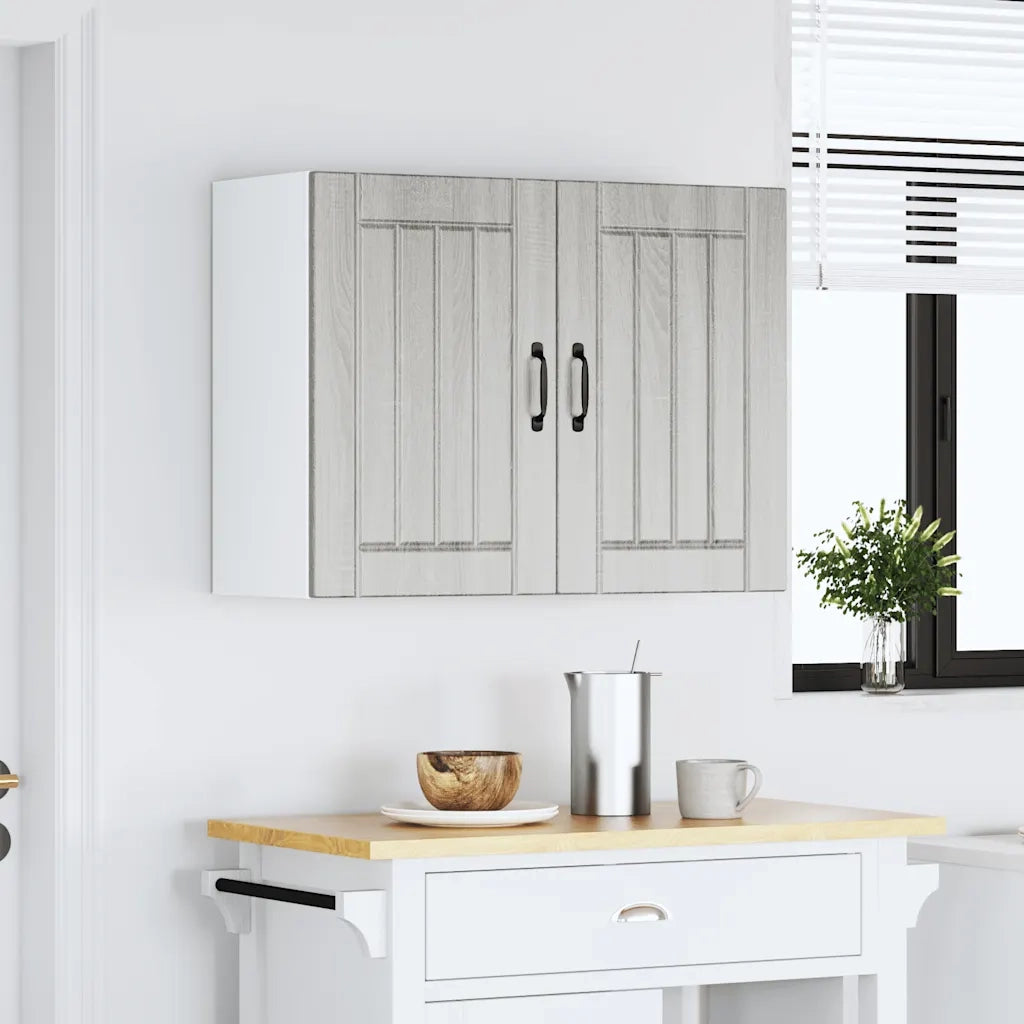 Pensile da Cucina Lucca Grigio Sonoma in Legno Multistrato