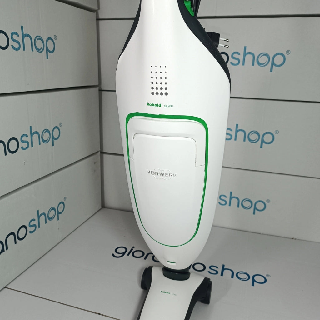 Aspirapolvere Folletto VK 200 Rigenerato Garantito 2 Anni con Spazzola Snodabile