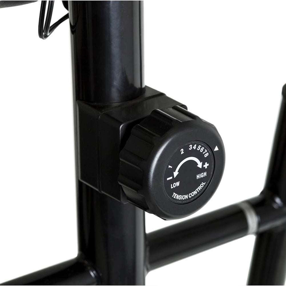 Cyclette Ellittica Allenamento Fitness Cardio Spinning Bike 8 Livelli Resistenza