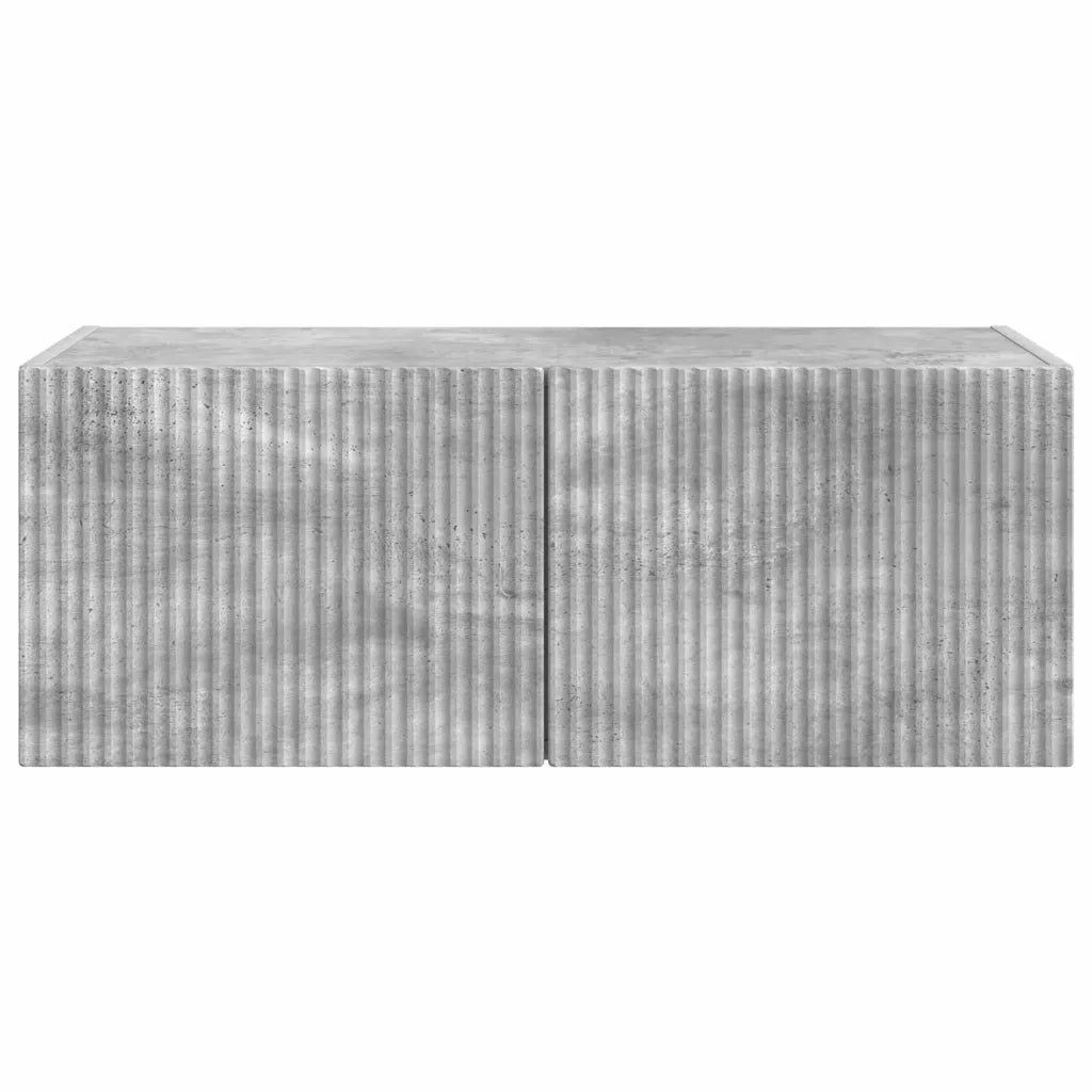 Mobile TV da parete Calcestruzzo 78,5 x 31 x 29,5 cm