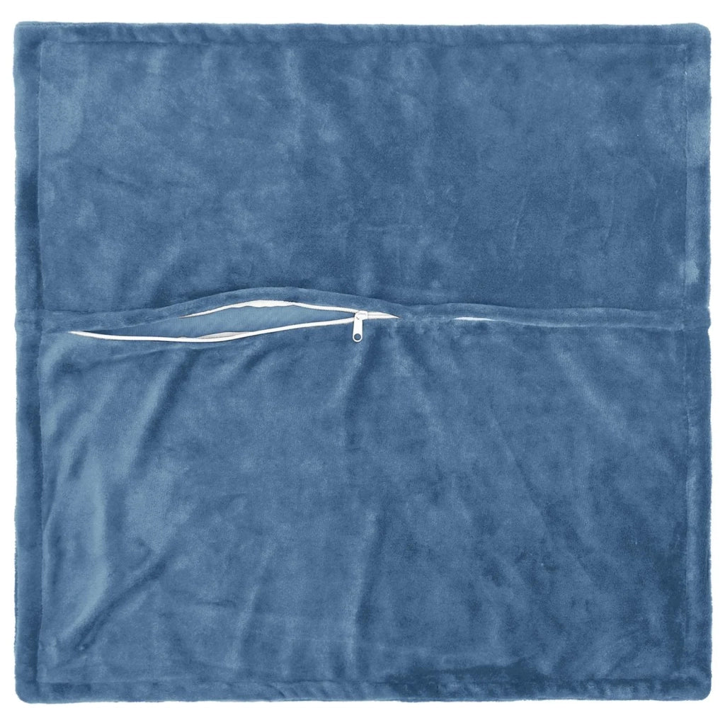 Federa 6 pcs HOUTEN Azzurro 55 x 55 cm Flanella 920596