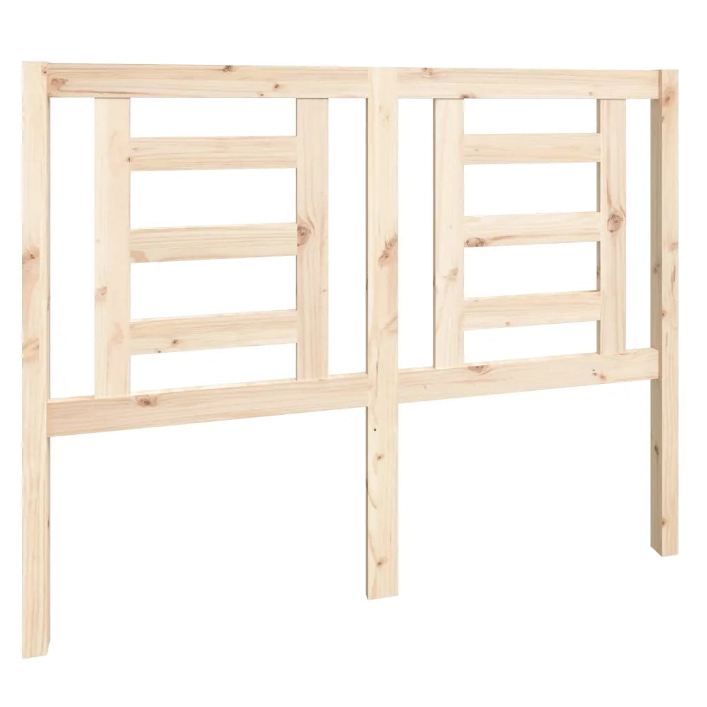 Testiera | Testata per Letto 126x4x100 cm in Legno Massello di Pino