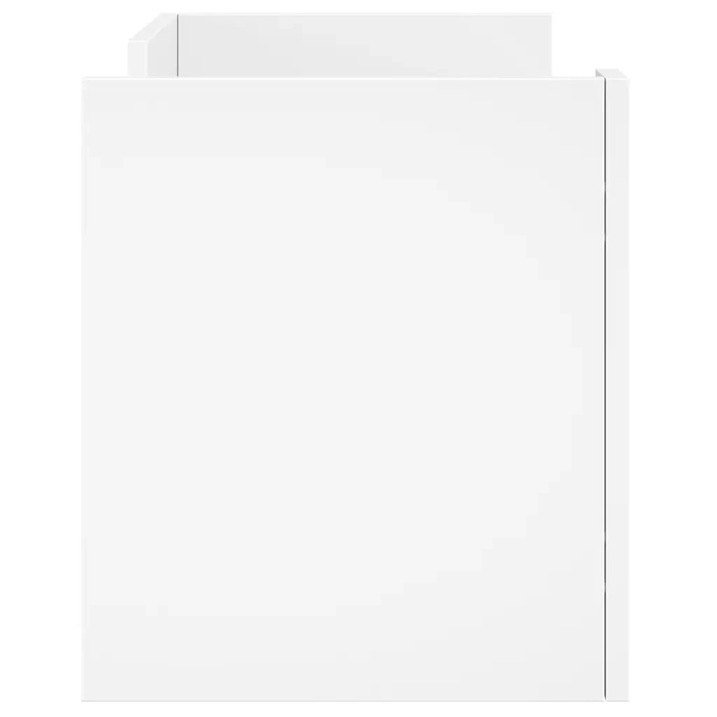 Mobile Porta TV Bianco 80x35x40 cm in Legno Multistrato