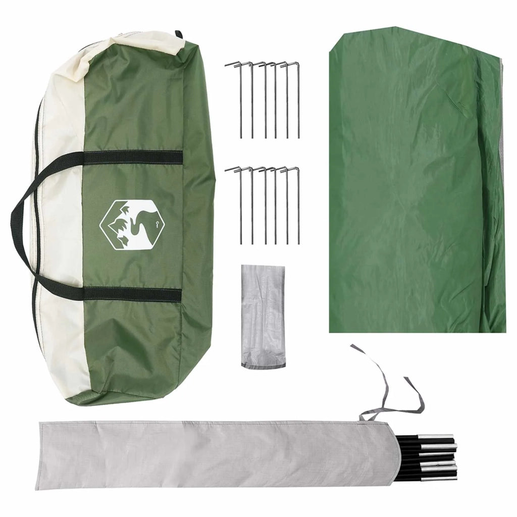 Telo da campeggio resistente all'acqua Verde 550 x 400 x 230 cm 42028591