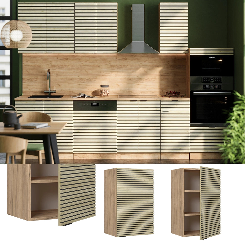 Vicco Pensile da cucina Pannello in quercia 45 cm