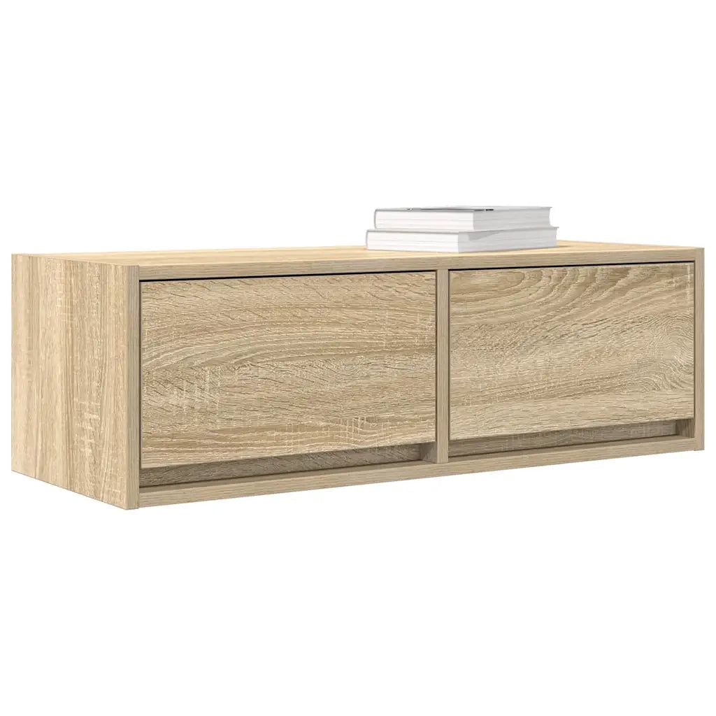 Mobili TV 2 pz Rovere Sonoma 80x31x25,5 cm in Legno Multistrato