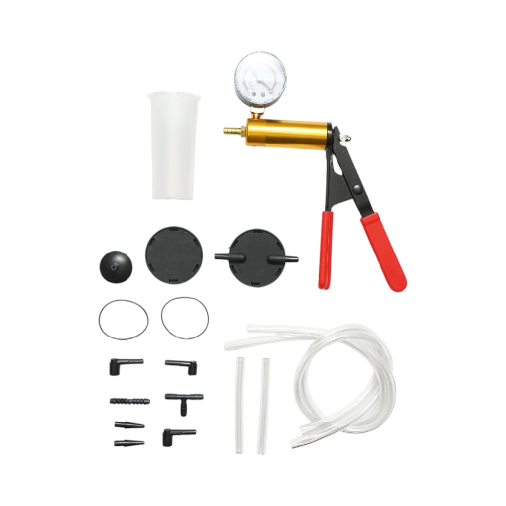 Kit pompa di prova pressione e vuoto per spurgo freni, test ABS, EGR, AC e sistemi di riscaldamento auto