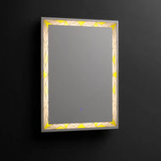 Specchio rettangolare 60x80 illuminato a led