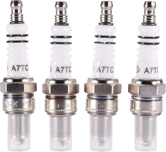 Set di sostituzione candela per motori 50cc 70cc 90cc 110cc 125cc 150cc - Elevate prestazioni - Pacchetto da 4 - Adatto per Dirt Bike