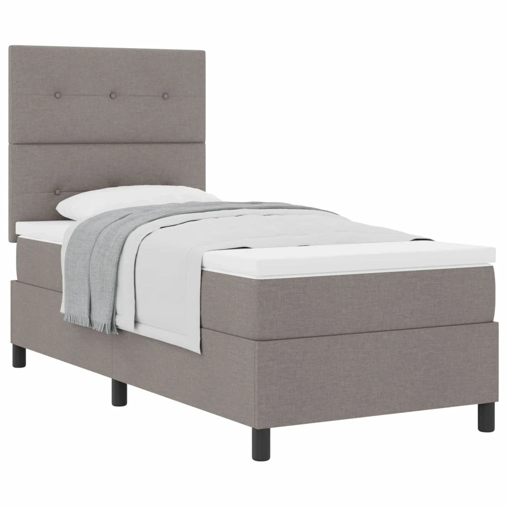 Letto a molle con materasso Talpa 90 x 200 cm Tessuto 3339361