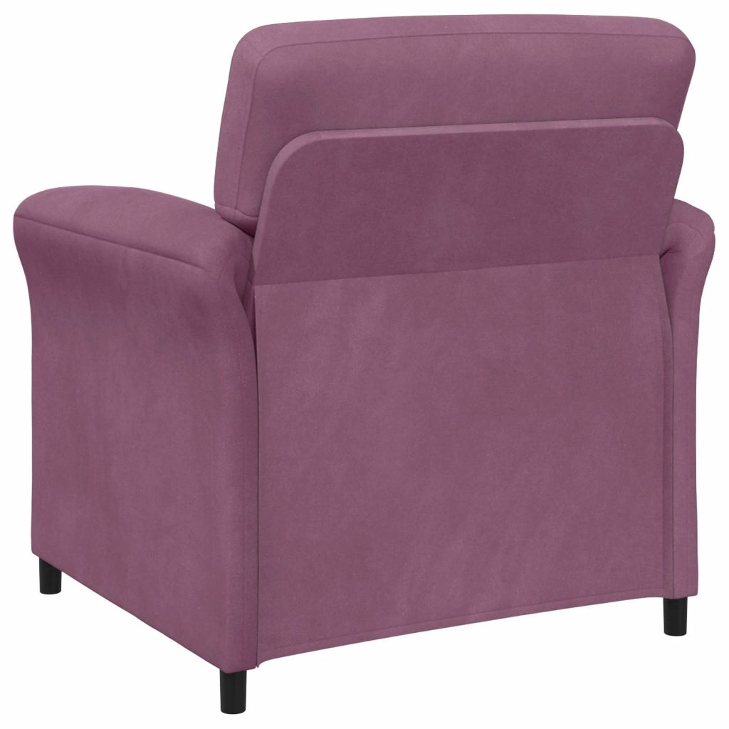 Set di divani 2 pz Viola Velluto 3424898