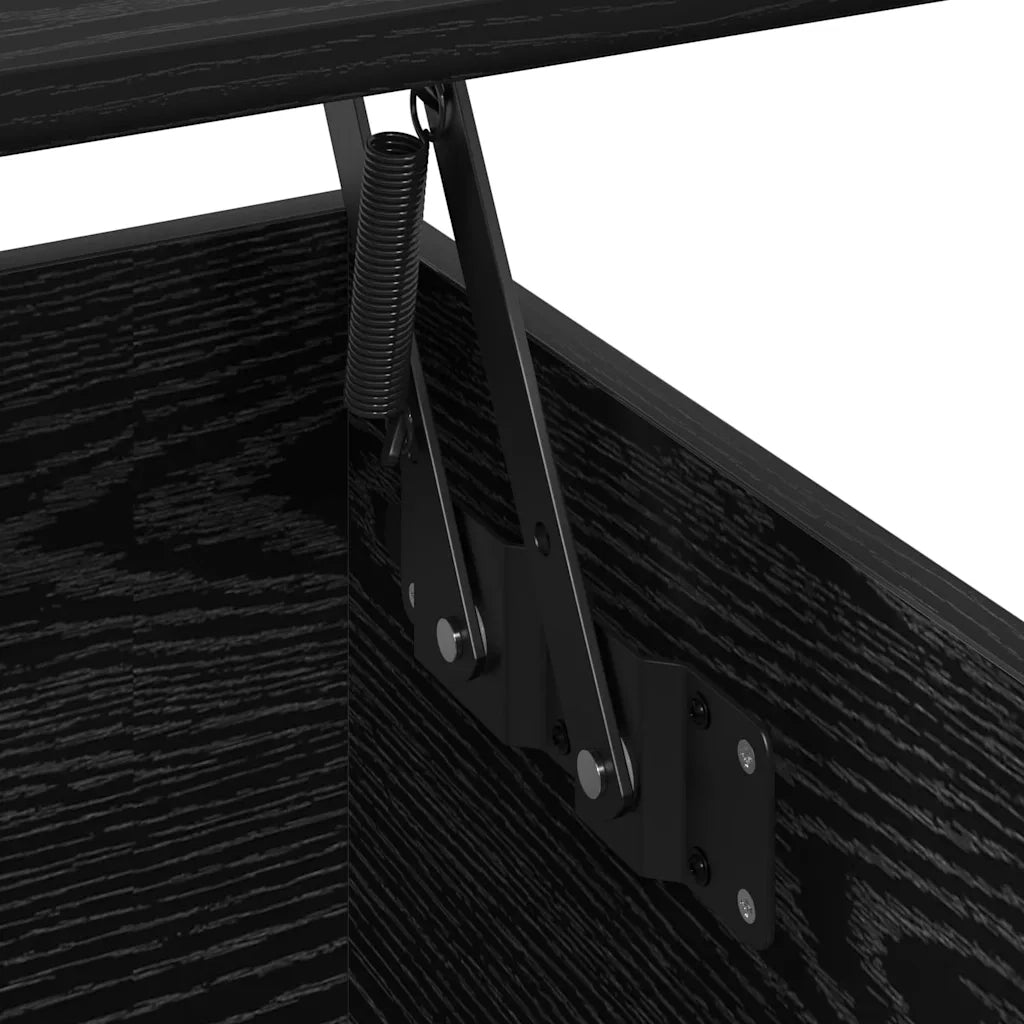 Tavolino da salotto Rovere nero 90 x 44.5 x 45 cm 879617