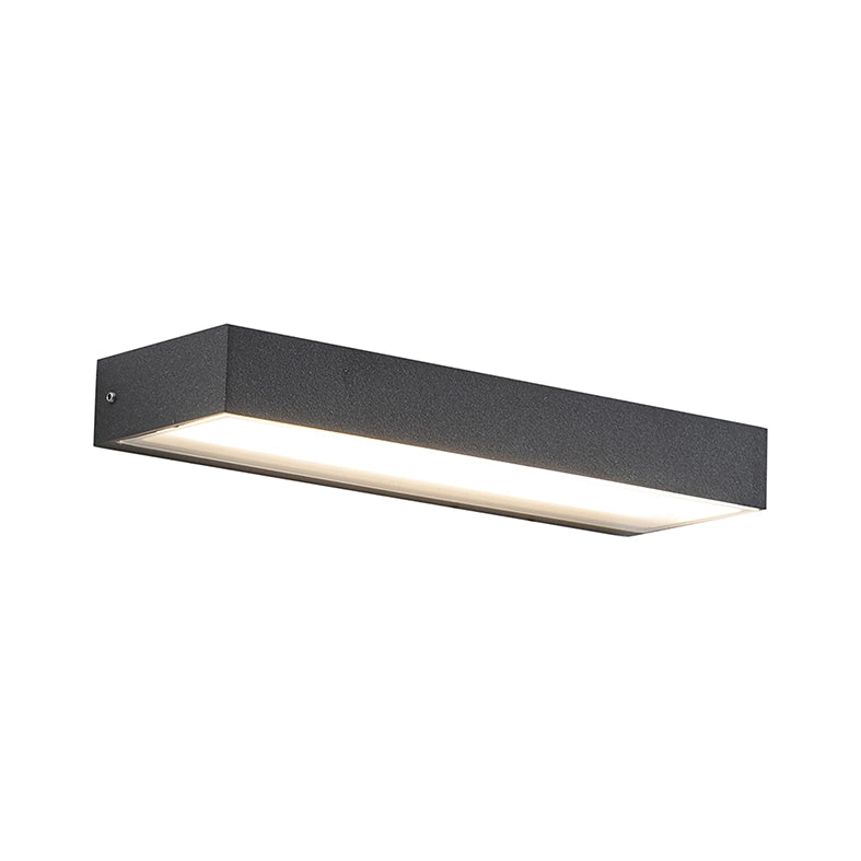 LEVEL – Applique Biemissione LED 15W 100-100° IP65 3000K CRI80 in Alluminio Verniciato Antracite - Rossini Group