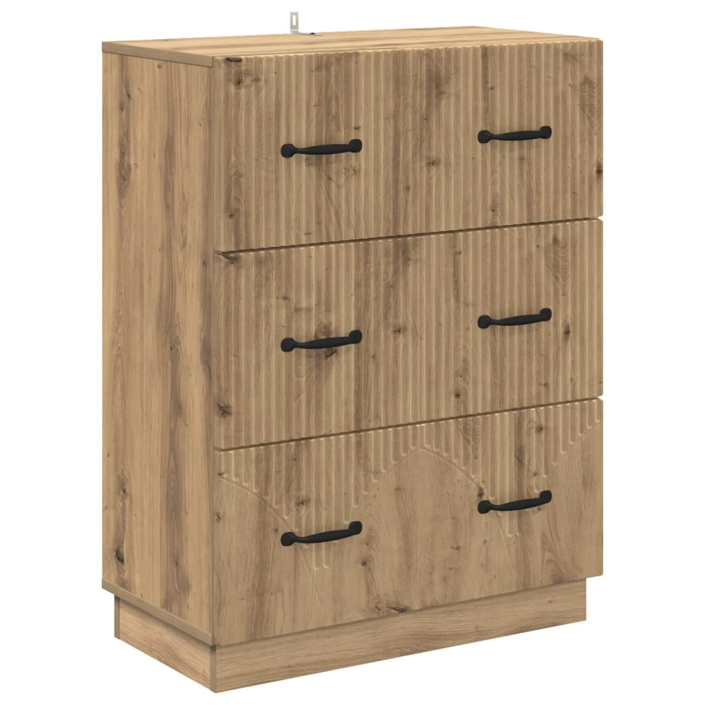 Mobile con Cassetti Rovere Artigianale 66 x 34,5 x 87 cm