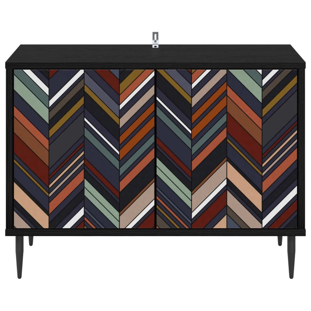 Mobile TV OMMEN 69 x 33 x 50,5 cm Rovere Nero 8007019