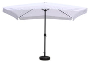 Ombrellone da Giardino 2x3 m Palo Ø48 mm in Metallo Morel Bianco