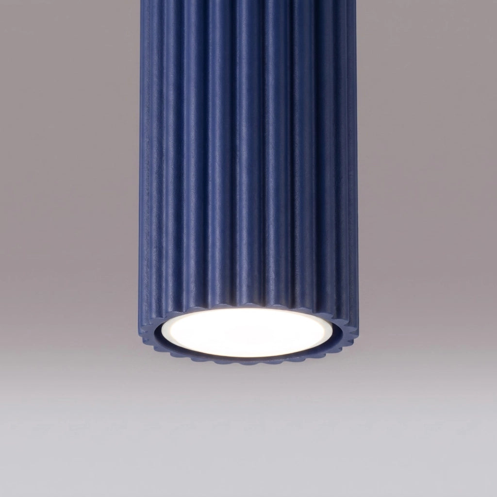 Plafoniera KARBON 60 oltremare