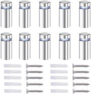 Viti di Spreading 20 pezzi - Acciaio Inossidabile - 12 x 40mm - Con Beugel/Viti - Per Vetro/Acristallo - Duraturo/Moderno - Standoffs