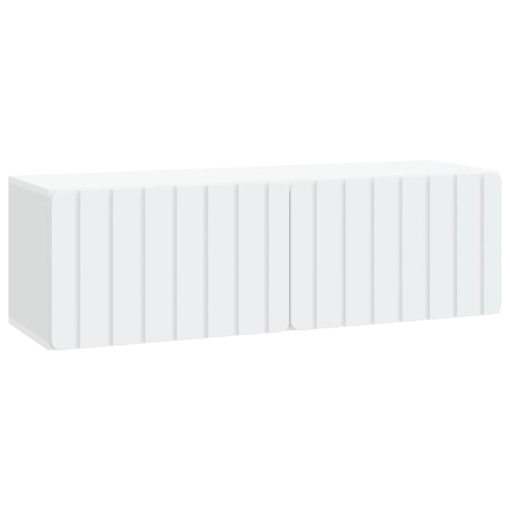 Mobile Porta TV da Muro Bianco 98 x 31 x 30 cm 898385