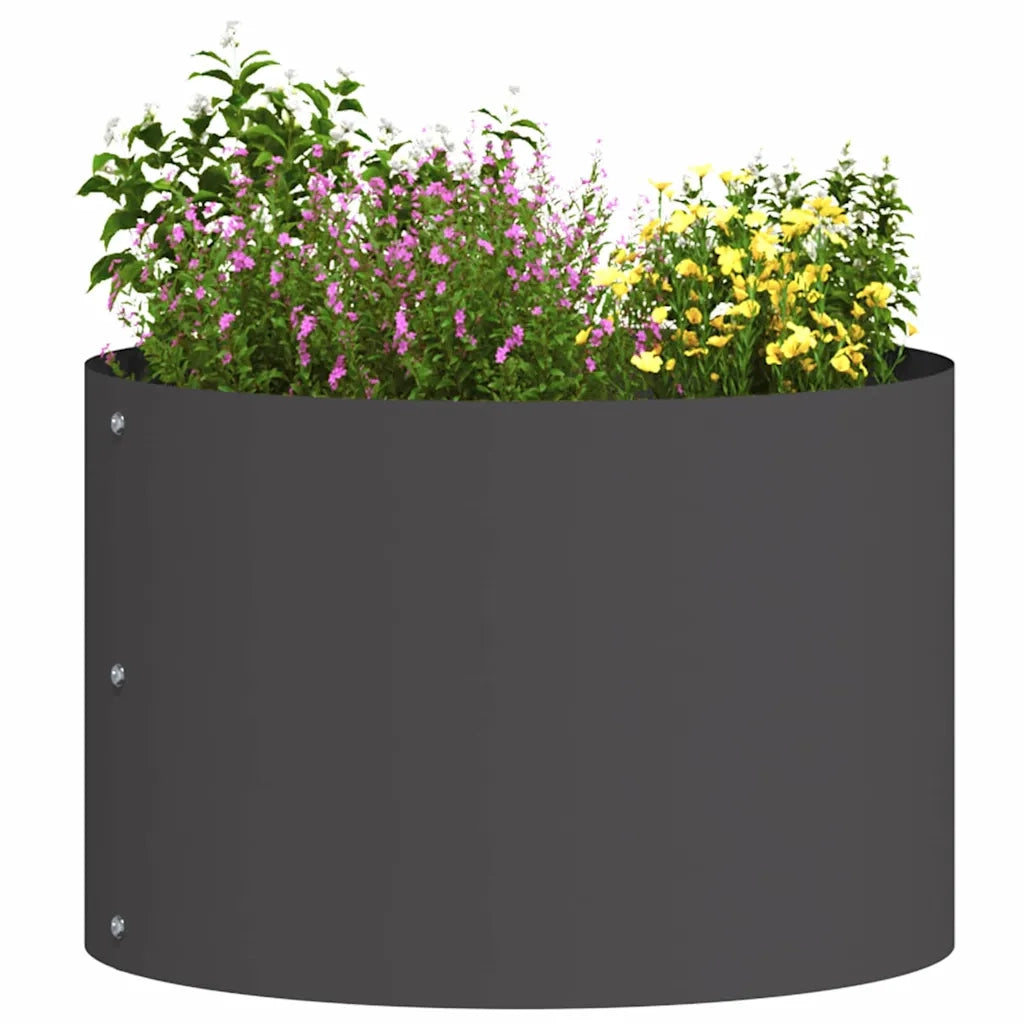 Anello per vaso Nero 30 x 30 x 20 cm Acciaio laminato a freddo CFW7459351