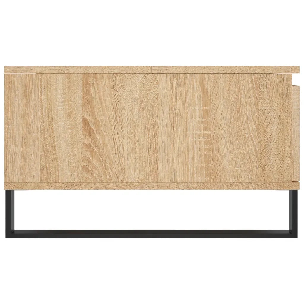 Tavolino da Salotto-Tavolino da soggiorno-Tavolo Rovere Sonoma 90x60x35 cm Legno Multistrato 610511