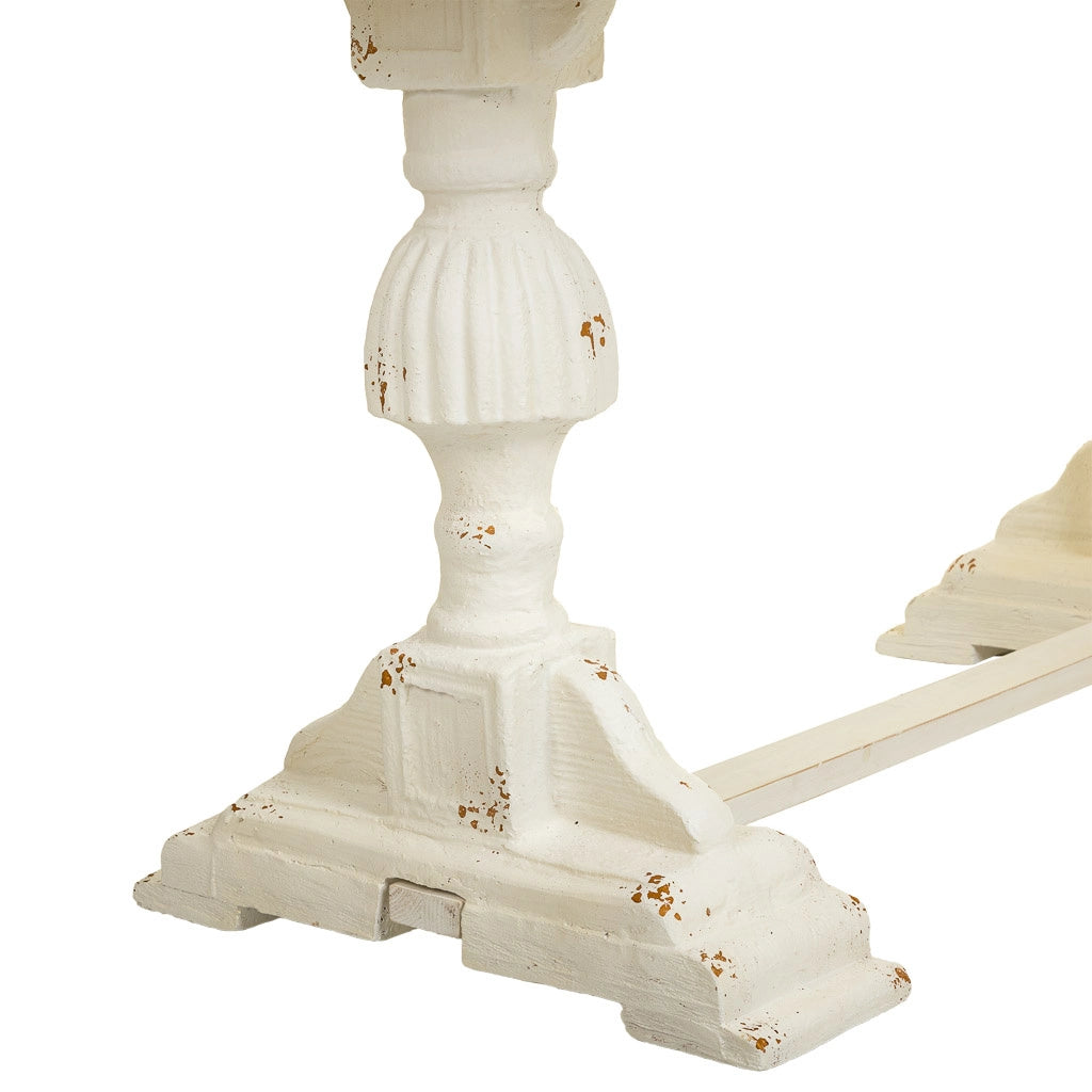 Tavolo da soggiorno in legno marrone 150x60x72h