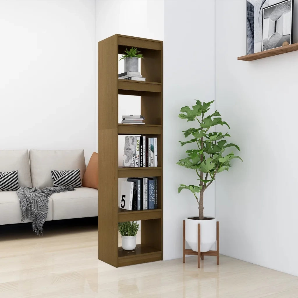 Libreria/Divisorio Ambra 40x30x167,5 cm in Massello di Pino 808151