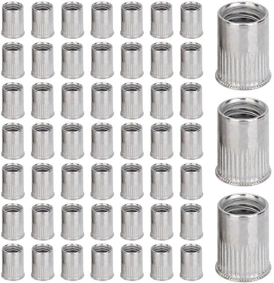 Serraggio a testa grande inossidabile, verticale, con cartelle M12, 100 pezzi, con grande testa immersa, serraggio verticale a cartelle, serraggio a gomito M12.