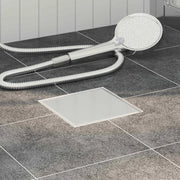 Drenaggio doccia 2 in 1 Argento 15 x 15 cm Acciaio Inox 304 42015932