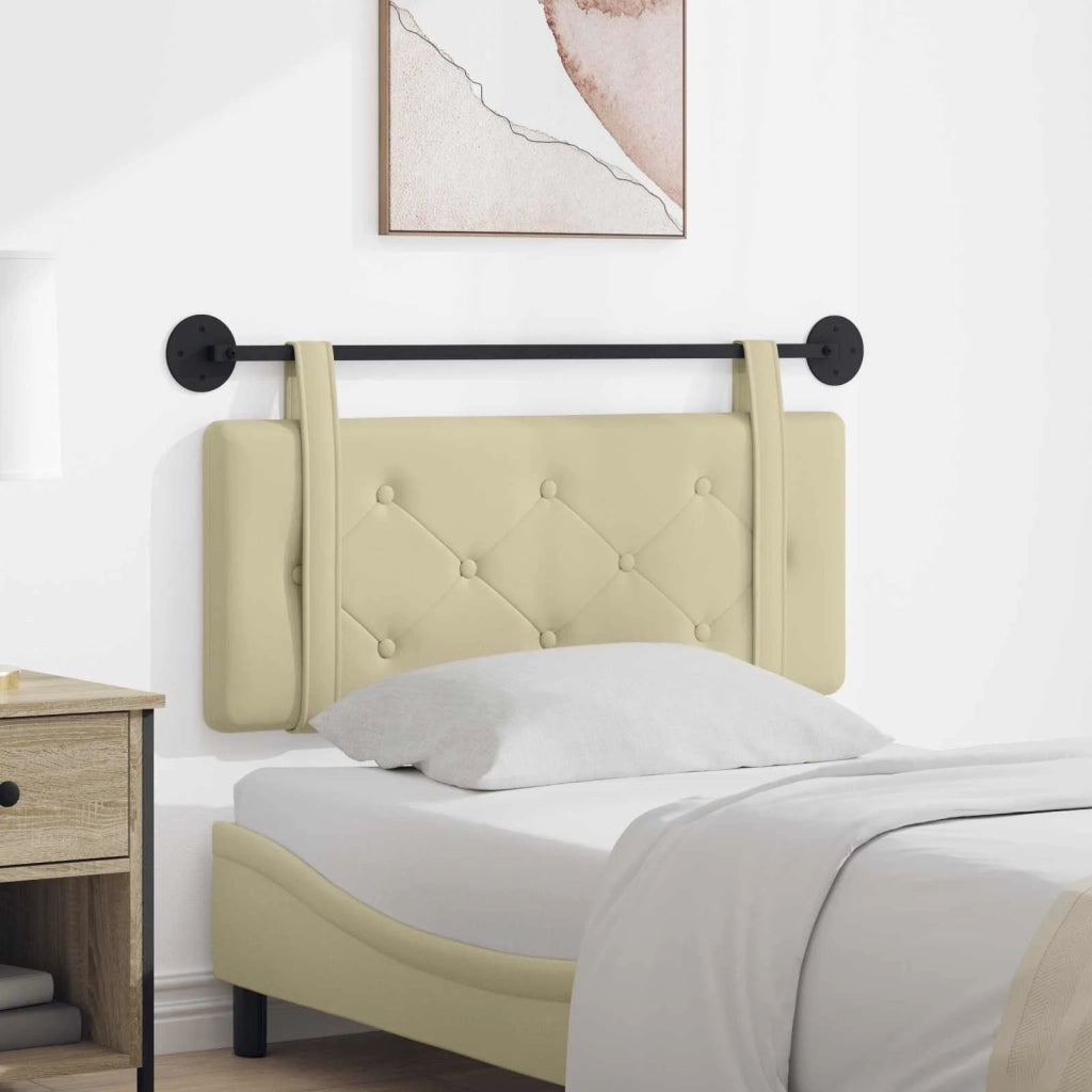 Testiera | Testata sospesa Crema Similpelle