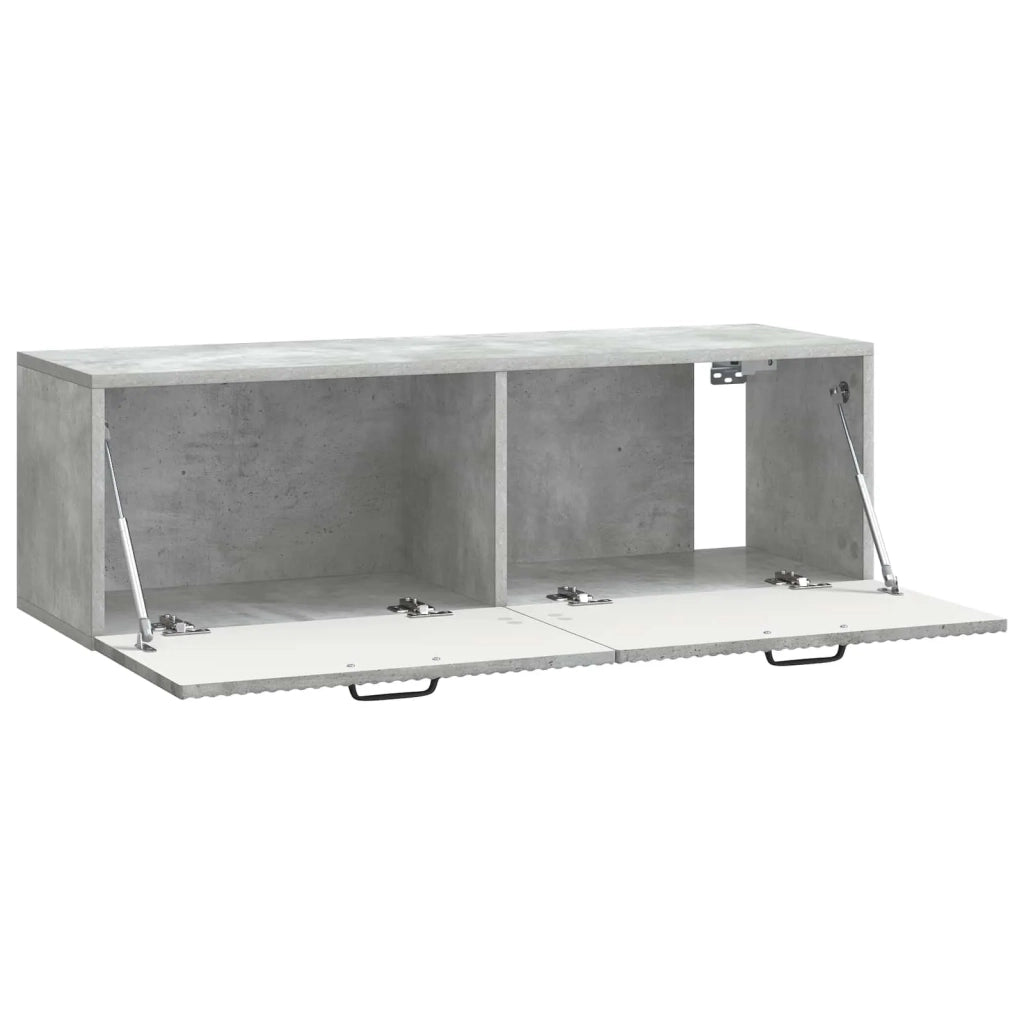 Mobile Porta TV da Muro Grigio Cemento 98 x 31 x 30 cm