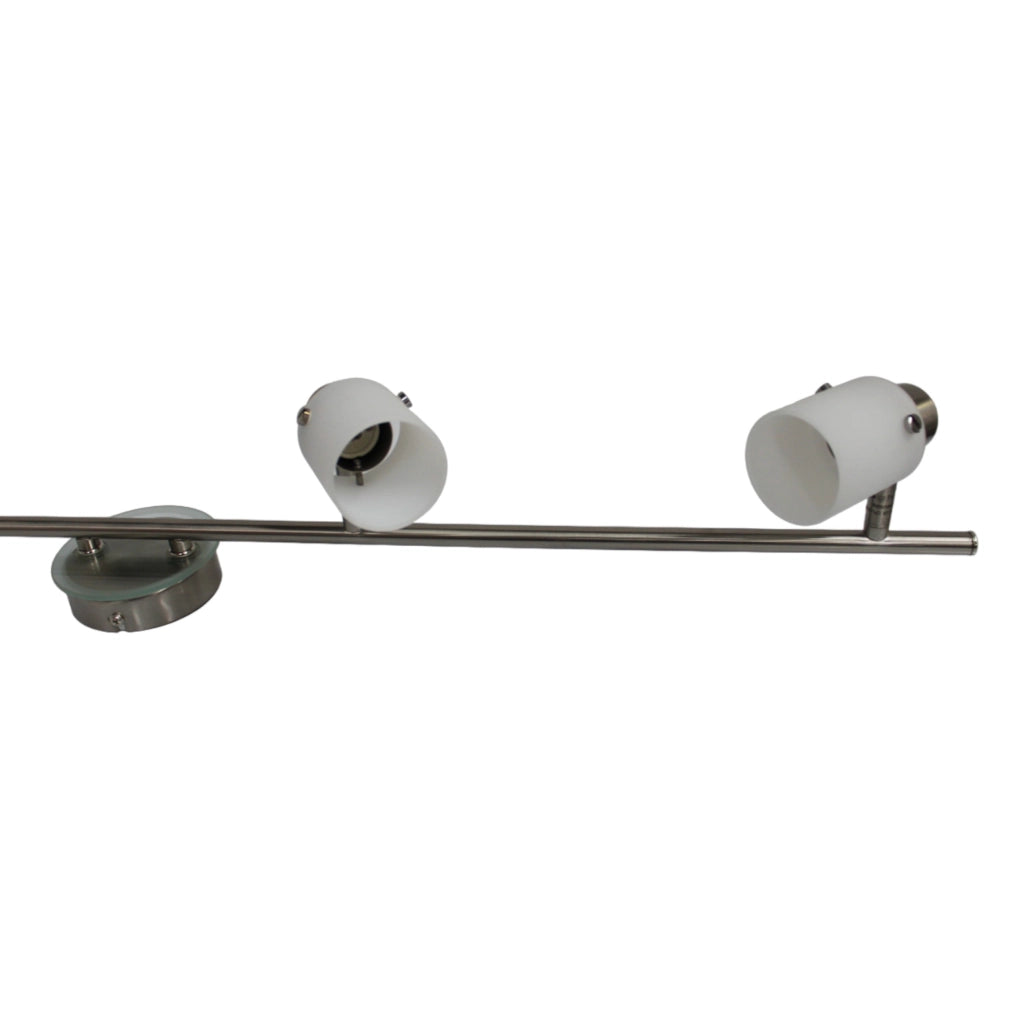 Stecca 4 Faretti con Vetro 1X11W - Serie Bruxelles ALEYAY